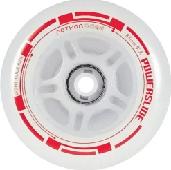 Powerslide Skeelerwielen>Fothon Rage LED Red 4-pack 84mm