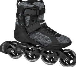 Powerslide Inline Skates En Skeelers>Phuzion Radon Enzo Black White 90