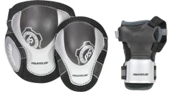 Powerslide Bescherming>Pro Air Beschermset zwart grijs