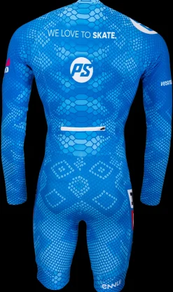 Powerslide Skeelerkleding>skeelerpak 2023 licht blauw lange mouwen