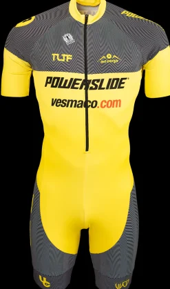 Powerslide Skeelerkleding>skeelerpak Team geel
