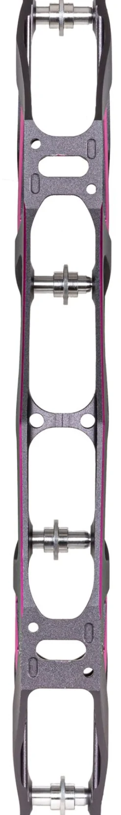 Powerslide Skeelerframes>XXX4 110 Titanium Pink (3x110 1x100)