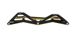 Powerslide Skeelerframes>XXX4 125 zwart/goud