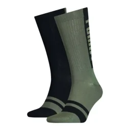 Puma Overig|Schaatskleding>regular crew 2 pack logo black+green