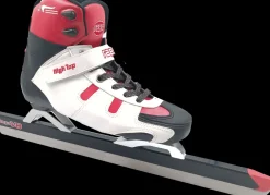 Raps Noren>Hightop met V8 ijzer zwart/rood
