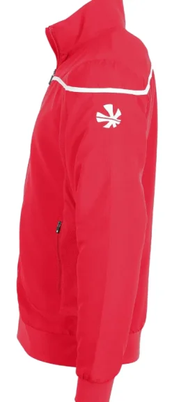 Sportjacks>Reece Varsity Woven Jacket Unisex red-white