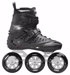 Roces Inline Skates En Skeelers>X35 TIF 3x110 Black/Silver