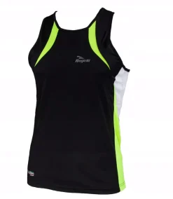 Rogelli Hardloopshirts>Boyden zwart / fluor geel