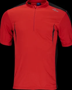 Rogelli Fietskleding Heren>Fietsshirt Monza Rood/Zwart
