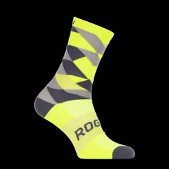 Rogelli Fietssokken>fietssok RCS-14 fluor geel