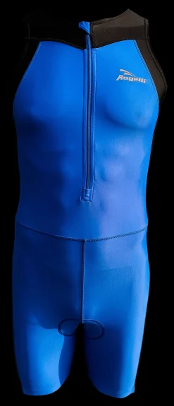 Rogelli Triathlon Pakken>Hawaii triathlonpak blauw/zwart