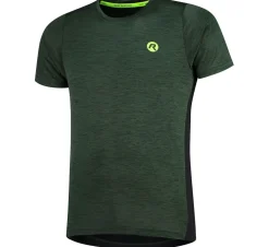 Rogelli Hardloopshirts>Matrix T-shirt green/black/fluor