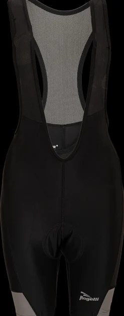 Rogelli Fietskleding Heren>Mondovi fietsbroek met bretels zwart/antraciet