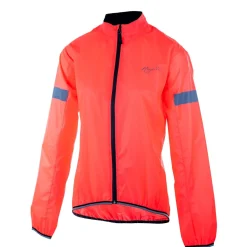 Rogelli Regenjacks|Fietskleding Dames>Protect regenjack coral