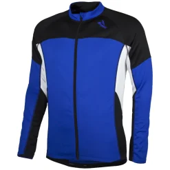 Rogelli Fietskleding Heren>Recco Wielershirt lange mouw Blauw/Zwart