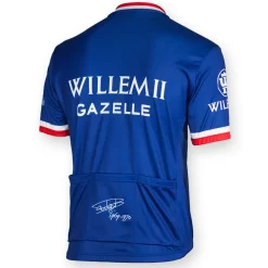 Rogelli Fietskleding Heren>Retro Willem II wielershirt kortemouw
