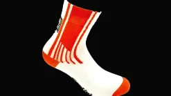 Santini Fietssokken>Fietssokken Calzini WitRood