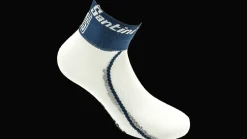 Santini Fietssokken>Fietssokken Calzino Witblauw