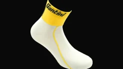 Santini Fietssokken>Fietssokken Calzino WitGeel