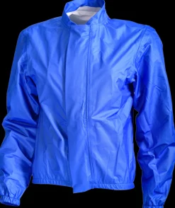 Santini Regenjacks>Goretex regenjack blauw