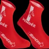 Santini Schaatsaccessoires|Schaatskleding>lycra overschoen rood