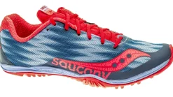 Saucony Spikes>Kilkenny Racing XC5 UK purple/red
