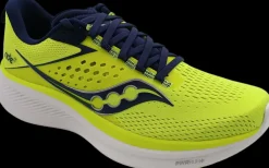 Saucony Hardloopschoenen>Ride 17 citron/ navy jaune