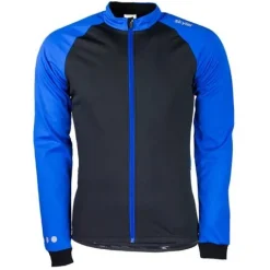 Skylar Skeelerkleding|Schaatskleding>Softshell winterjack zwart/blauw
