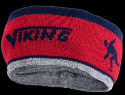 Viking Schaatskleding|Hardloopmutsen>hoofdband-muts rood/grijs