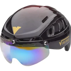 Viking Schaatsaccessoires|Accessoires>Sparrow schaatshelm zwart/rood