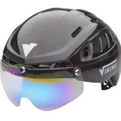 Viking Schaatsaccessoires|Accessoires>Sparrow schaatshelm zwart/zilver