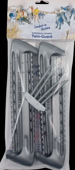 Zandstra Schaatsaccessoires|Schaatsbeschermers>Twinguard Norenbeschermers Grijs