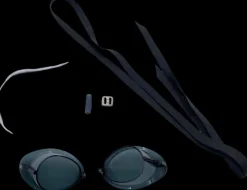 Zwembrillen|Triathlon Accessoires>zweedse zwembril zwart